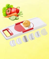 6 in 1 Grater and Slicer with Stainless Steel Blade