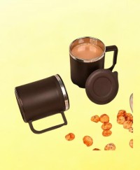 Coffee Mug with Lid Insulated Stainless