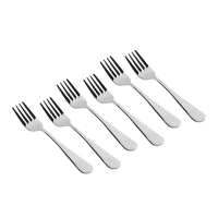 Fork set 6pcs stainless steel
