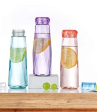 Diamond Glass Water Bottle High Borosilicate