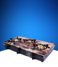 Microplus 3 Burner Automatic Stylish Gas Stove