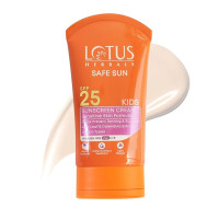 Lotus Herbals Safe Sun Kids Sunscreen Cream SPF 25