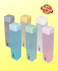 Frosty Plastic Food Grade Fridge Square Water Bottle