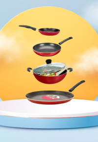 Navrang Non-Stick Cookware Set(Non-Induction).